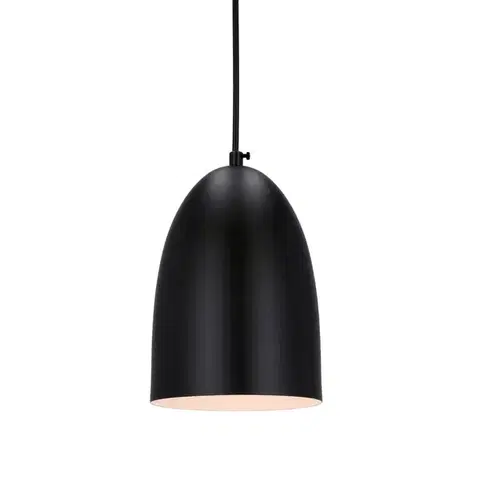 Závěsná lampa Icaro černá 1X40W E27 černé stínidlo