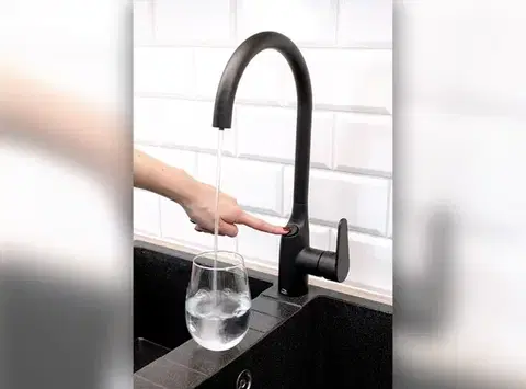 Laveo Claro dřezová baterie s připojěním na vodní filtr BAK_798D