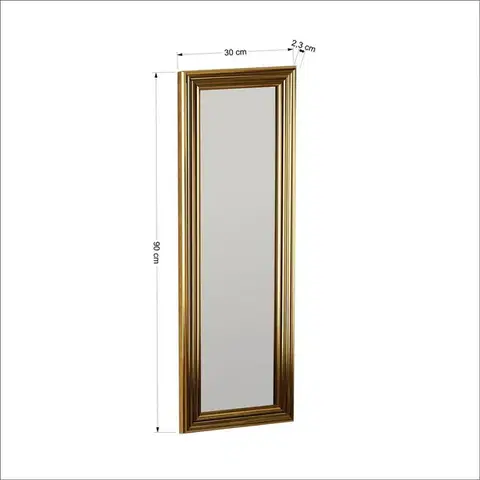 Zrcadlo Boos Gold