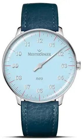 MeisterSinger Neo Special S-NES924S - Tmavě modrý kožený řemínek