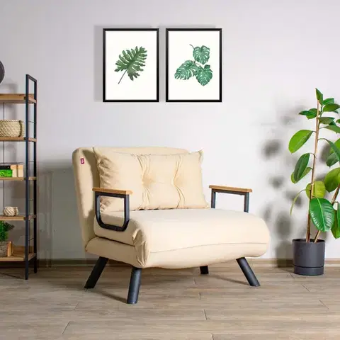 Křeslo Sando Single Cream