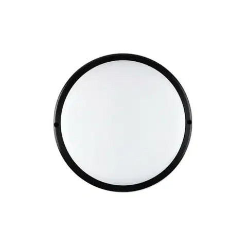 ACA Lighting LED plastové černé stropní svítidlo 230V AC IP65 20W 1700lm 3000K 110d Ra80 DARIA2030B