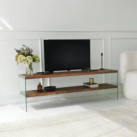 TV stolek Aqua TV - Chesnut