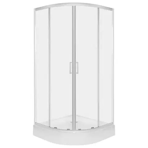 KERRA Sprchový kout s vaničkou Aruba 80 , chrom 5907548124647