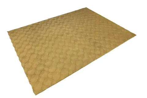 Obsession, Kusový koberec Diamond Cut 800 Honey, 80x150, hnědá, ložnice