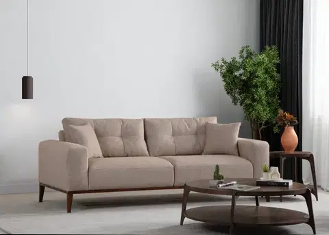 Trojmístná rozkládací pohovka Sinor 3 Seater - Beige