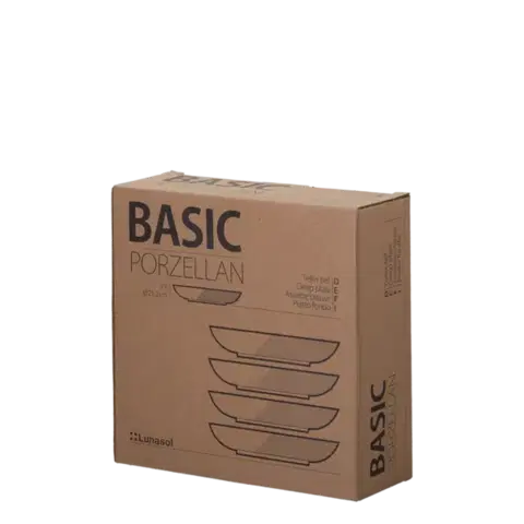 Polévkový set Coupe 4 ks — Basic Lunasol - 490813
