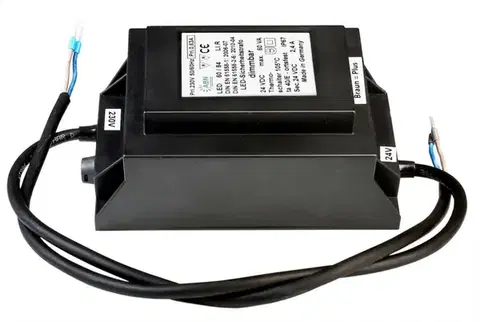 Deko-Light ABN napájení LED bezpečnostní trafo 60VA/24V DC konstantní napětí IP67 stmívatelné 24V DC 60VA 872045