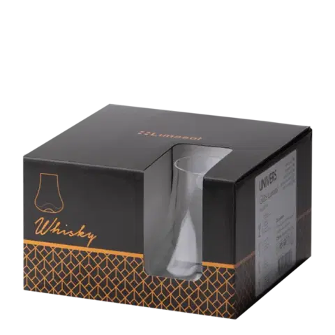 Sklenice na whisky Wave 240 ml, set 4 ks - Univers Glas Lunasol - 321971