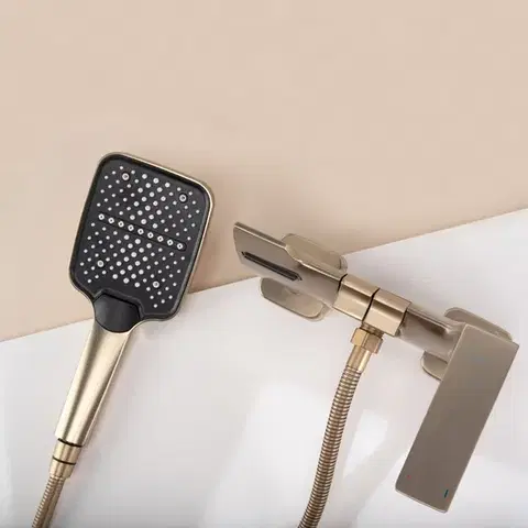 REA Vanová nástěnná baterie Joe Brush Gold REA-B8992