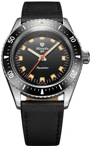 Nivada Grenchen Aquamar Black - Beads of Rice