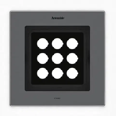 Artemide vestavné LED svítidlo Ego Flat 220 Square 14 W 3000K IK10
