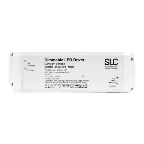 SLC Driver 24V 100W stmívatelný triak IP20