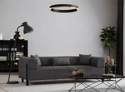 Trojmístná pohovka Gio 3 Seater - Anthracite