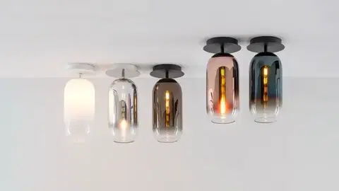 Artemide stropní svítidlo Gople E27 černá/bronz