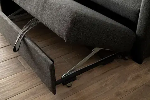 Rohová rozkládací pohovka Kado - Dark Grey