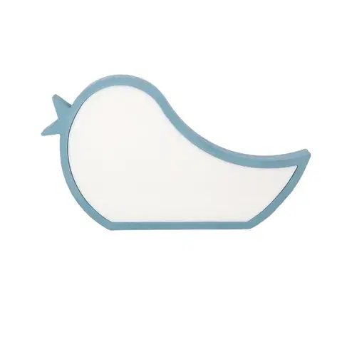 Stolní lampa Bird pro děti LED IQ Kids modrá