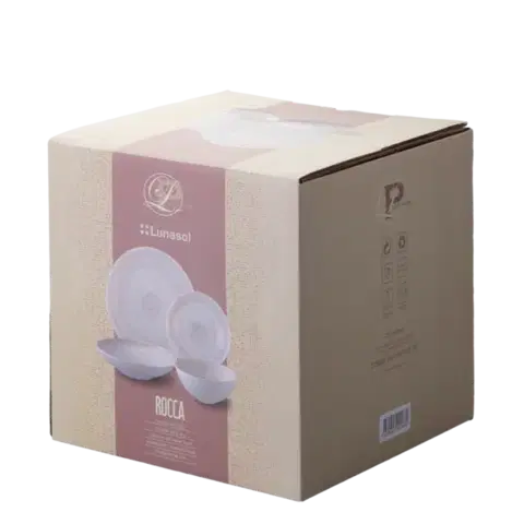 Sada talířů 16 ks — Premium Platinum Line Rocca - 490181