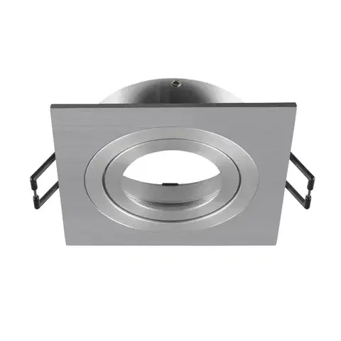 BIG WHITE SLV NEW TRIA 75 kroužek pro vestavbu do stropu, D: 9 Š: 9 H: 2,6 cm, IP 20, hliník 1007350