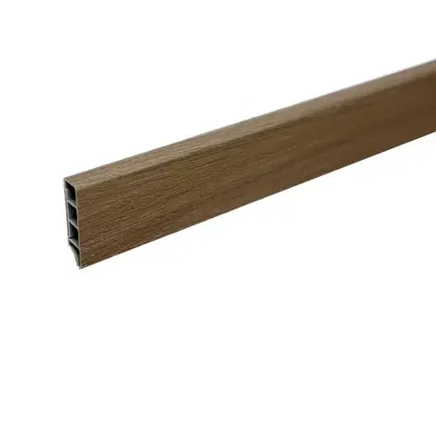 Egibi, Soklová lišta SPC RIGID Jägerndorf 2 m, kout vnitřní 2 ks, hnědá