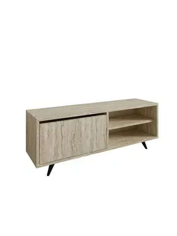 TV stolek Maku - Travertine