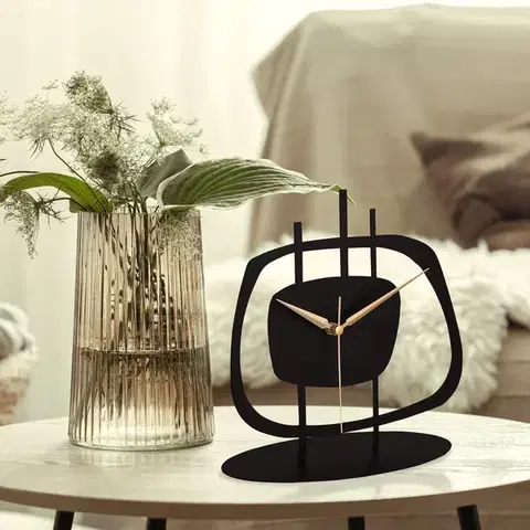Dekorativní hodiny Pietra - Black
