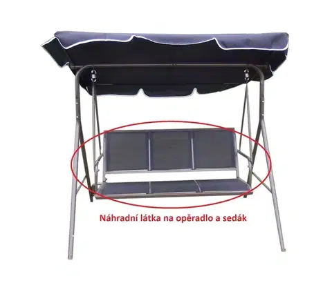 Látka na sedák k houpačce CONFORT ROJAPLAST