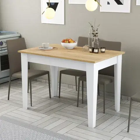 Kuchyňský stůl Kiev 512 - White, Oak