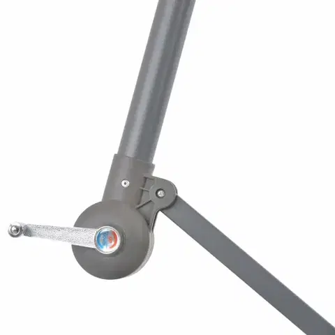 Konzolový slunečník s LED světly Ø 300 cm