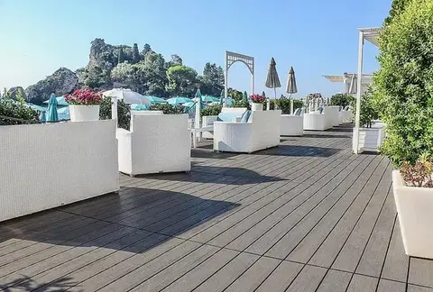Ukončovací lišta WPC UNVOC COEX šedá mat D002 40 x 60 x 2200 mm
