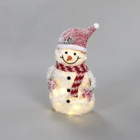 LED sněhulák, žena