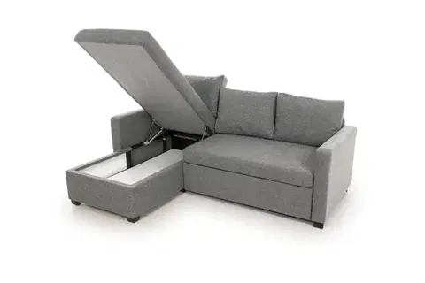 Rohová rozkládací pohovka Kado - Light Grey
