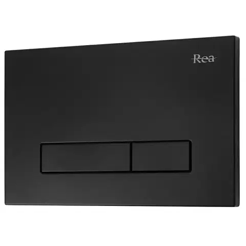 REA Ovládací tlačítko k podomítkovým systémům WC HD K011A-Q and Slim 024N Black REA-E0633