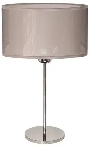 Stolní lampa chrom/stříbrná 3 Piano
