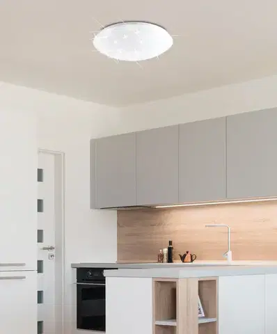 Stropní lampa bílá LED 49cm 4000K hvězdná obloha Magnus