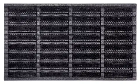 Hanse Home, DOPRODEJ: 40x60 cm Venkovní čistící rohož Mix Mats Brushes 105648 Black - na ven i na doma, 40x60, černá, exteriér