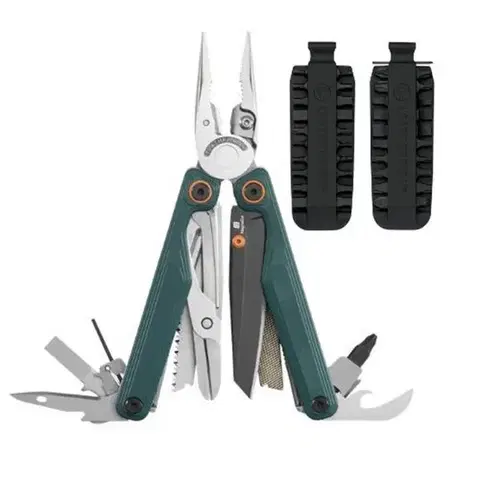 MultiTool Leatherman Wave Alpha Bundle Cascadia + Bitkit Black EU300165