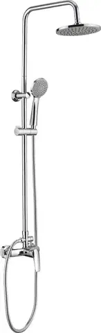 DEANTE Boro chrom Sprchový sloup, 3 funkce se směšovací baterií NER_01RK