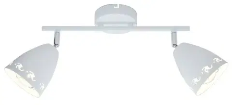 Nástěnná lampa 2X40W E14 bílá matná COTY