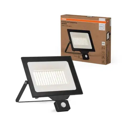 LEDVANCE LED reflektor Floodlight Essential Sensor 100 W 4000 K PIR senzor IP44