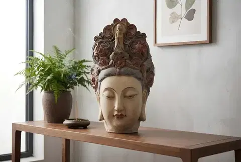 Dekorační socha gorila BUDDHA Dekorhome