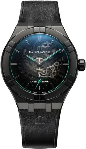 Maurice Lacroix Aikon Automatic Skeleton Label Noir Limited Edition AI6028-DLB0B-030-H