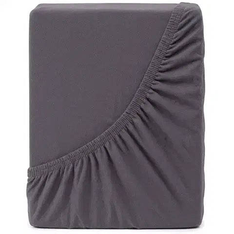 4Home Jersey prostěradlo IDEAL antracit, 70 x 140 cm, 70 x 140 cm