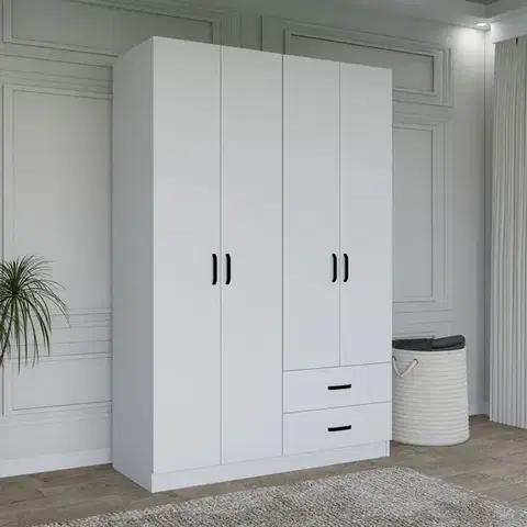 Šatní skříň Yaman 1600-033 - White