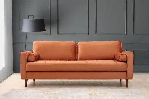 Trojmístná pohovka Rome - Orange