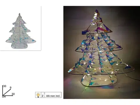 PROHOME - Stromek vánoční 30cm LED