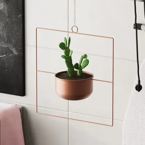Dekorativní květináč Pandantif - Copper