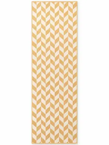 Ted Baker, Běhoun Ted Baker Haringey 106380 Yellow White, 80x200, žlutá, chodba / předsíň