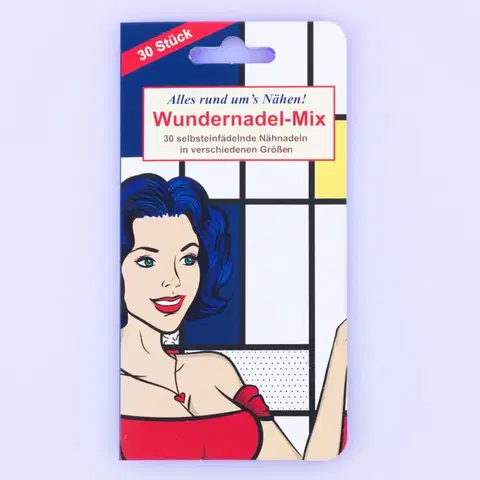 30 samonavlékacích šicích jehel