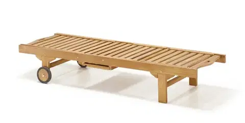 Estila Stylové lehátko ze dřeva Jardin